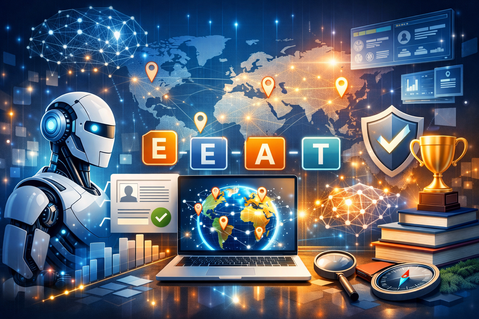 Как повышать E-E-A-T факторы экспертности контента для GEO и почему такое E-E-A-T влияет на ранжирование и обновление вашего сайта